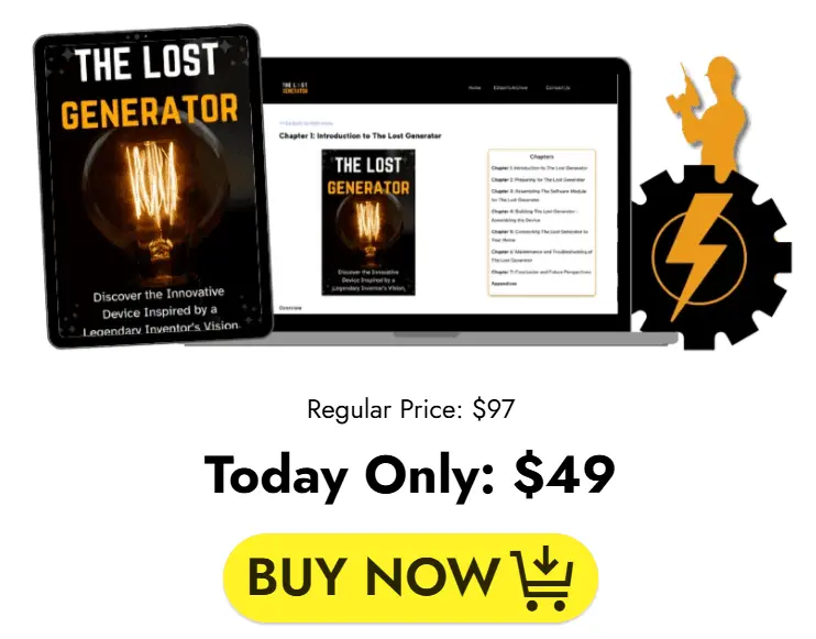 The Lost Generator Order page